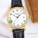 AAA Swiss Copy Patek Philippe Calatrava Classic 38mm Watch Yellow Gold Case